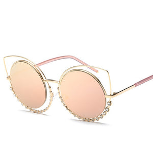 Luxury Cat Eye Sunglasses Women