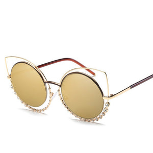 Luxury Cat Eye Sunglasses Women