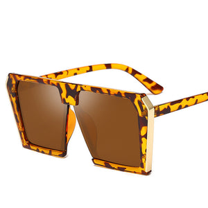 Over Sized Square Sunglasses New Reflective Sunglasses Unisex