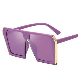 Over Sized Square Sunglasses New Reflective Sunglasses Unisex