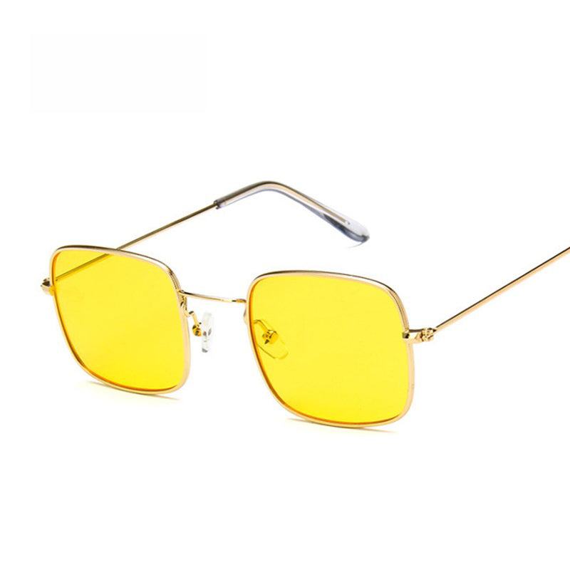 Vintage Small Square Sunglasses Women Retro